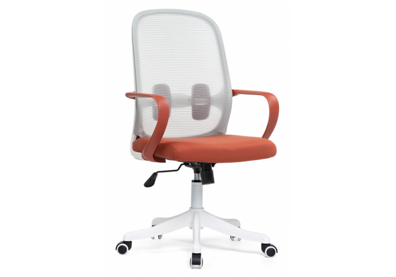 Компьютерное кресло Bust gray / red / white (60x60x102). 