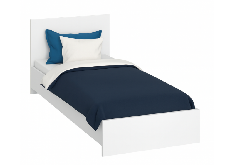 Кровать Адайн 80х200 белое дерево (83,5x). 